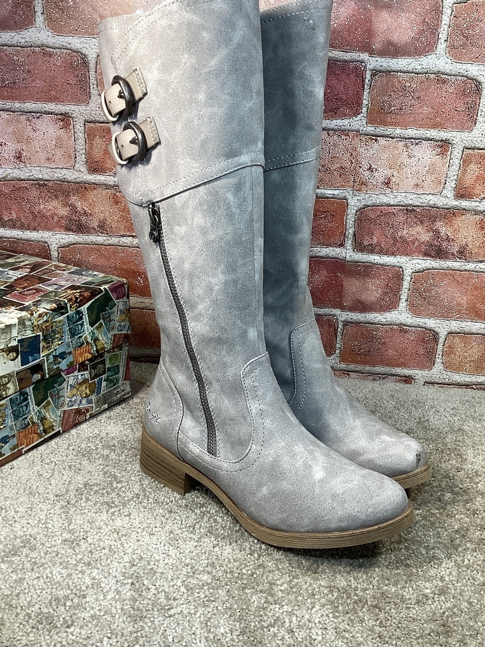 Blowfish Malibu Voss womens tall boots size 7.5